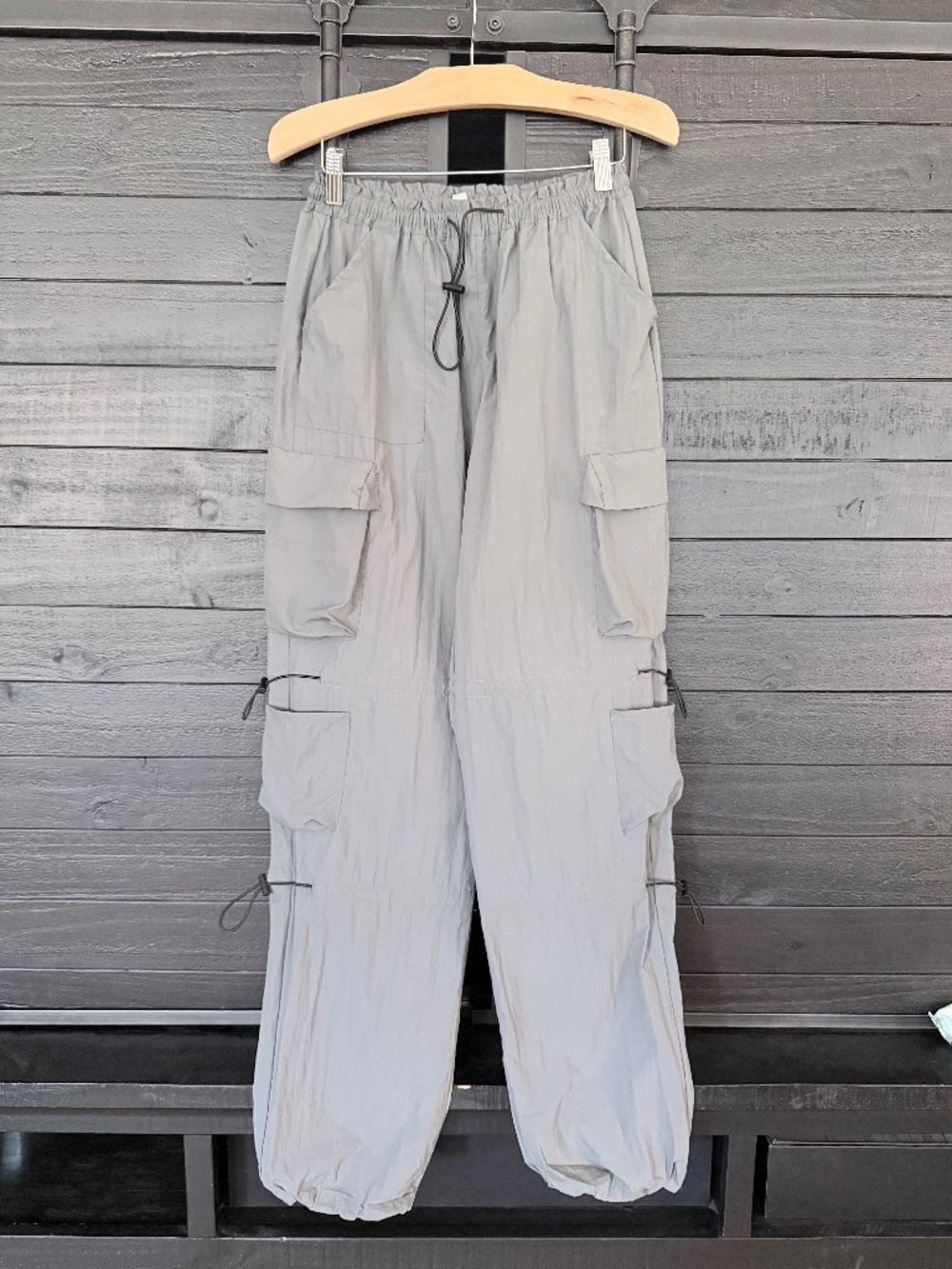 GARAGE Nylon Parachute Cargo Pants - sz P/S